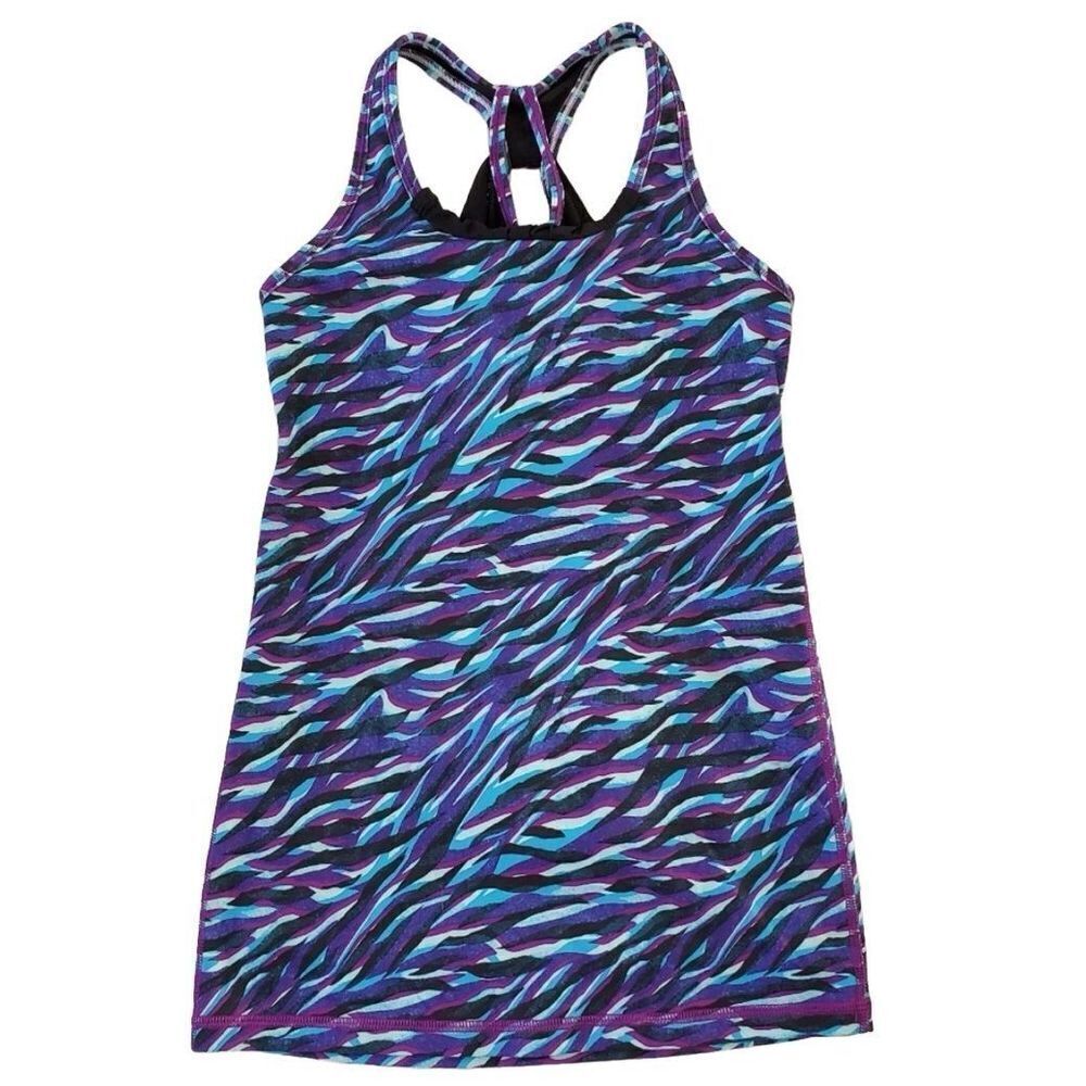 Ivivva Racerback Double Layered
Athletic Tank Top Lululemon girl's 12